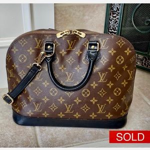 Louis Vuitton Alma PM Monogram Print